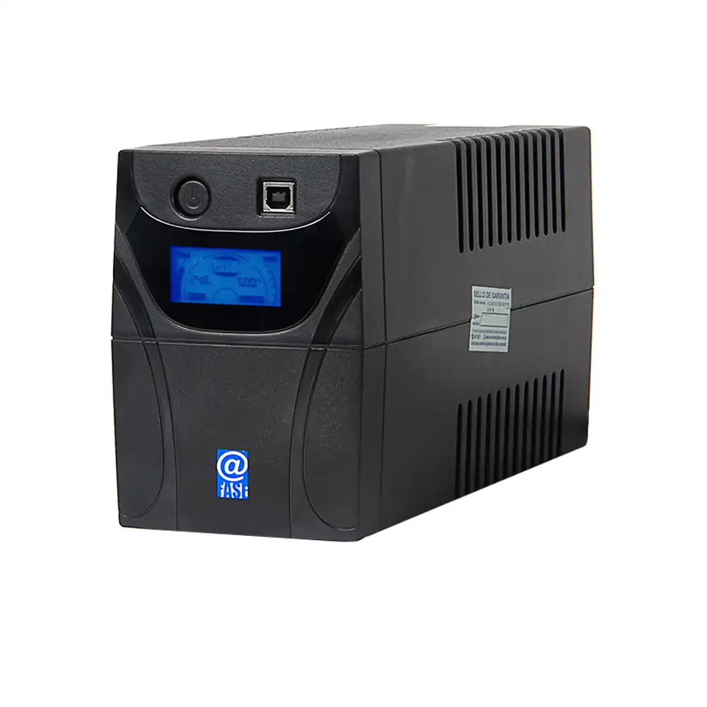 UPS ELISE 650VA MODELO AUR-650-LCD-USB, INTERACTIVO, 360W-650VA INTELIGENTE USB-HID