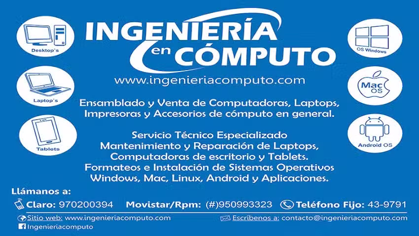 Ingenieria en C&oacute;mputo
