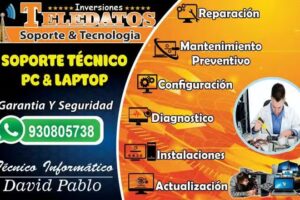 INVERSIONES TELEDATOS &laquo;Soporte y Tecnolog&iacute;a &laquo;