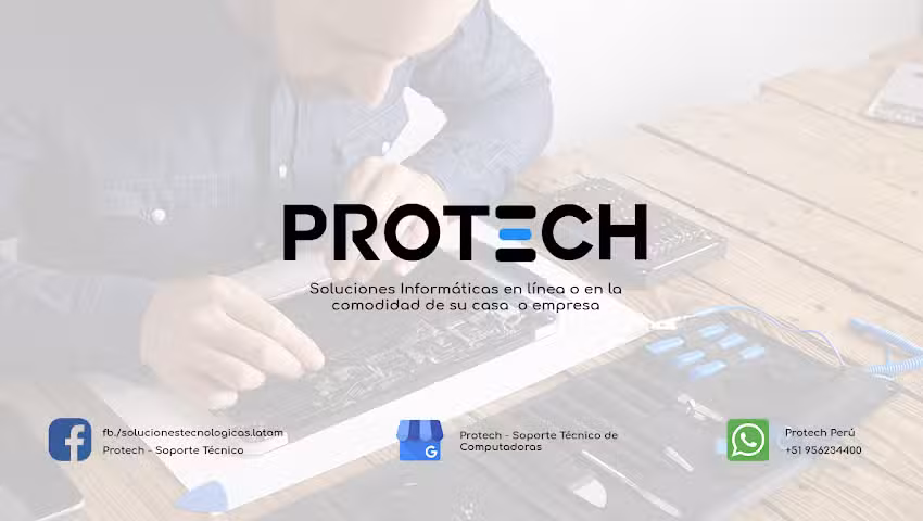 Protech &ndash; Soporte T&eacute;cnico de Computadoras
