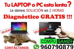 REPARACION DE COMPUTADORA, LAPTOP Y IMPRESORAS COMAS COMPUGAMER