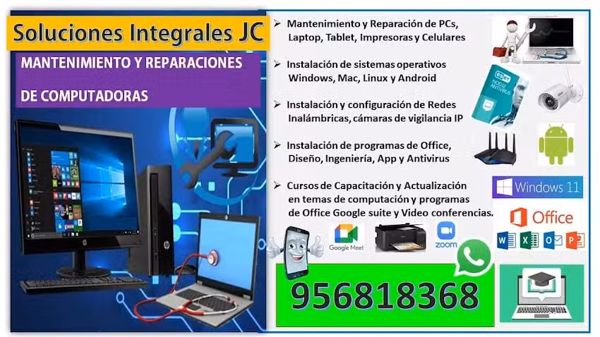 SERVICIO T&Eacute;CNICO ANDROID PC HUANCABAMBA