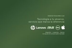 Tektronic SAC | Alquiler de laptops